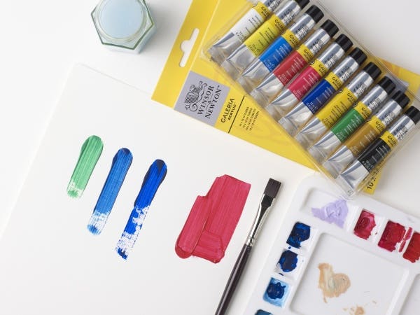 Winsor & Newton Galeria Acrylic 10x12ml Tube Set