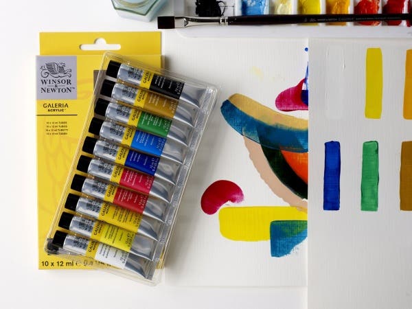 Winsor & Newton Galeria Acrylic 10x12ml Tube Set