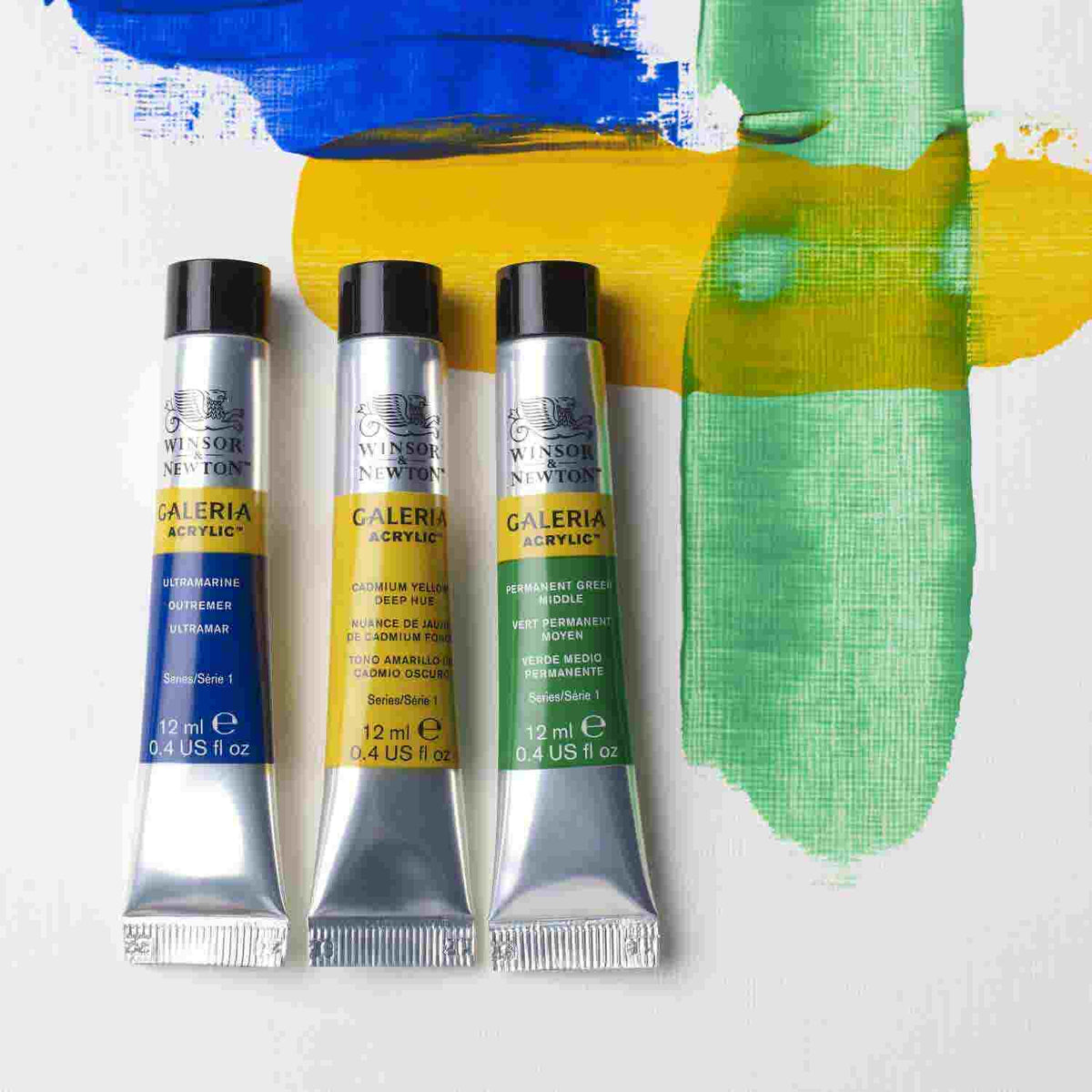 Winsor & Newton Galeria Acrylic 10x12ml Tube Set