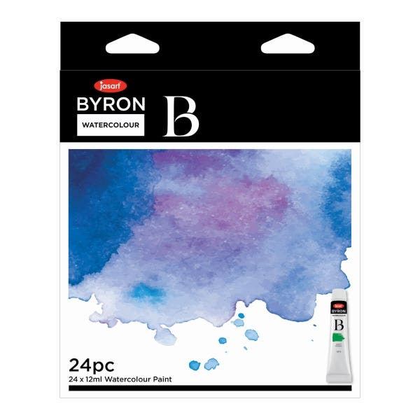 Byron Watercolour Paint 12ml Sets