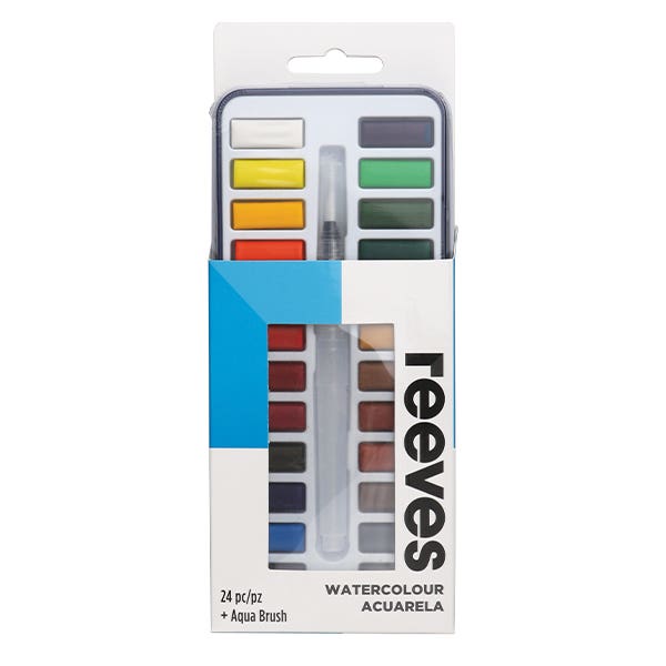 Reeves Watercolour Pan Tin Sets