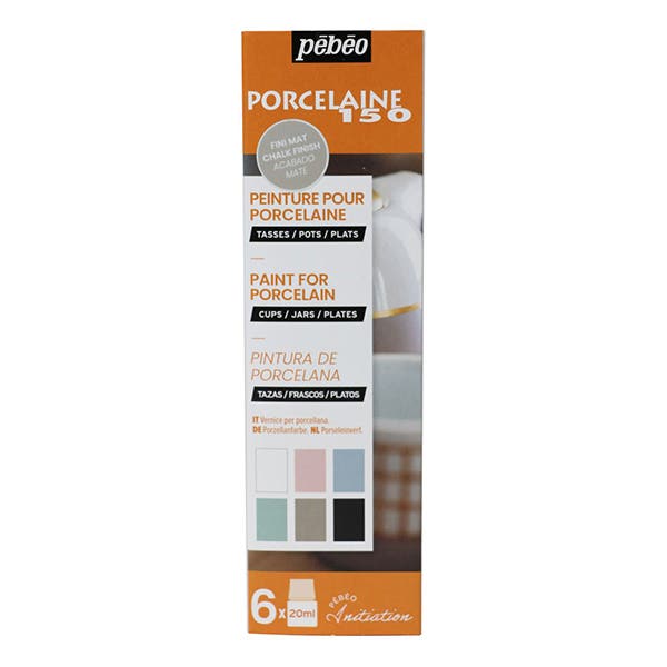 Pebeo Porcelaine 150 Chalk Paint Set