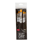 Jasart Soft Grip Flat Brush Set
