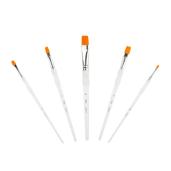 Jasart Soft Grip Flat Brush Set