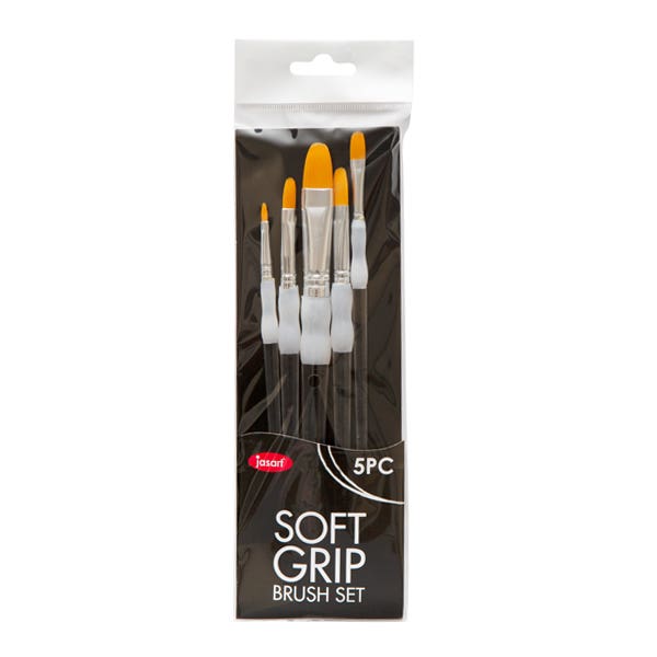 Jasart Soft Grip Filbert Brush Set
