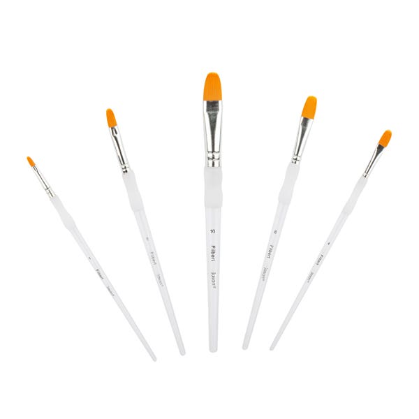 Jasart Soft Grip Filbert Brush Set