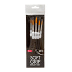 Jasart Soft Grip Round Brush Set