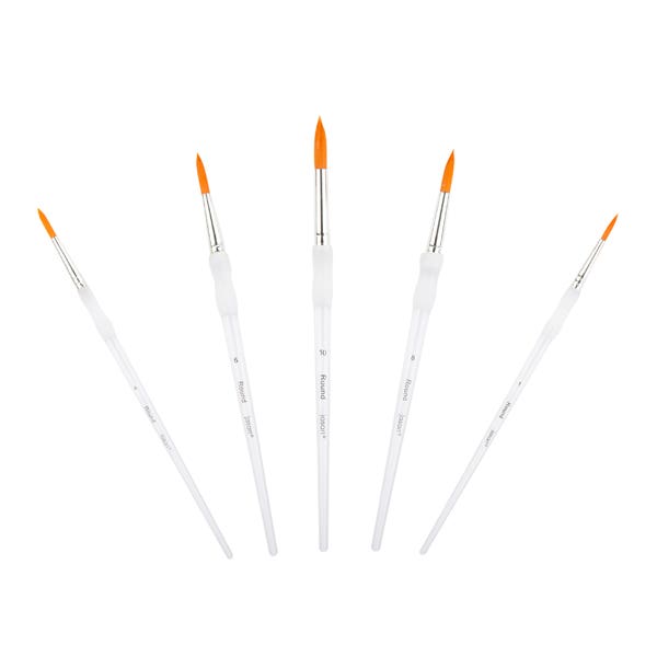 Jasart Soft Grip Round Brush Set