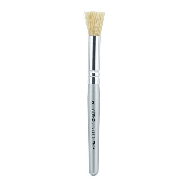 Jasart Hog Bristle Stencil Brushes