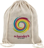 Eckersley's Natural Drawstring Bag