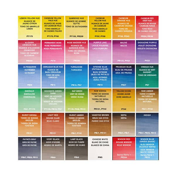 Winsor & Newton Cotman Watercolour Half Pan Studio Set 36