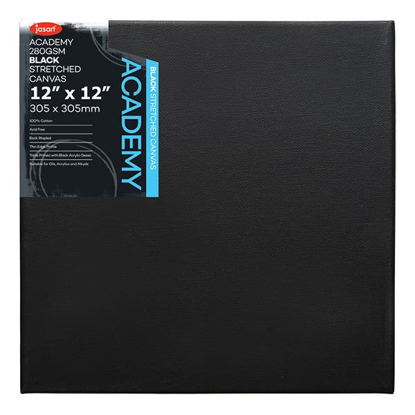 Jasart Black Thin Edge Canvases