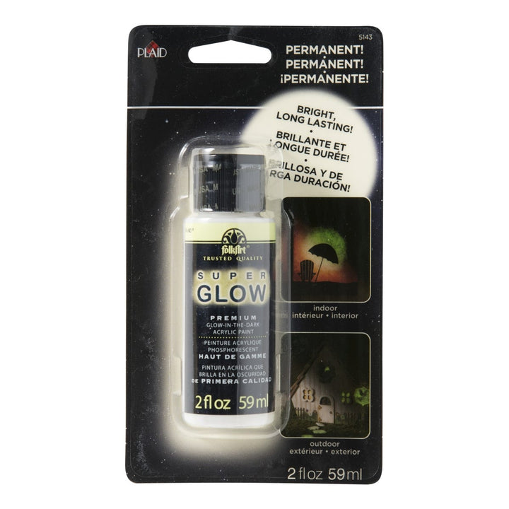 FolkArt Super Glow Glow in the Dark Acrylic Paint