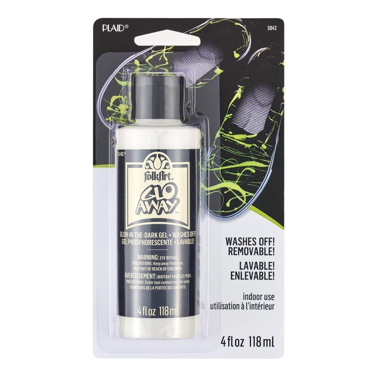 FolkArt Glo Away Gel Paint