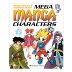 Mega Manga Characters Book