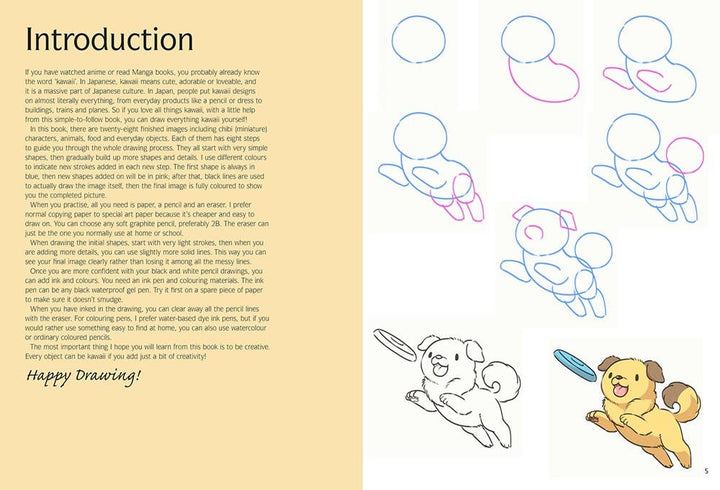 How to Draw Kawaii Animals Book