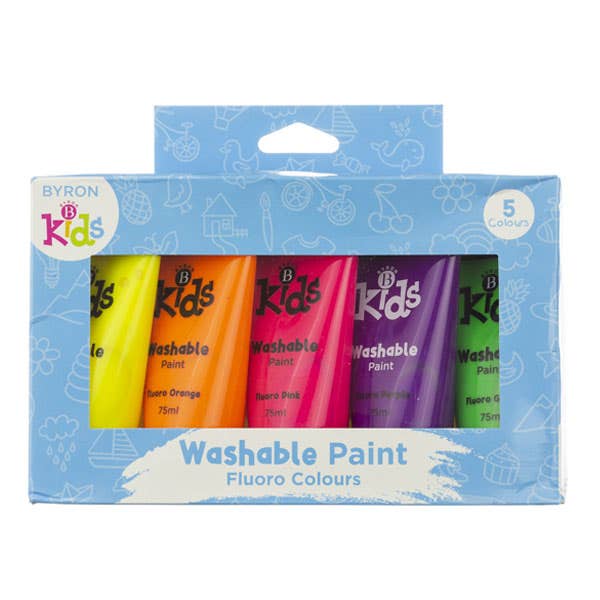 Byron Kids Washable Paint Sets