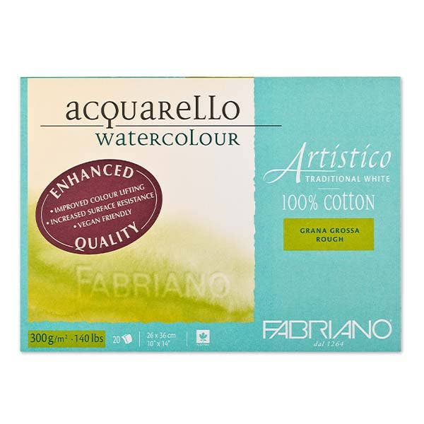 Fabriano Artistico Enhanced Watercolour Blocks