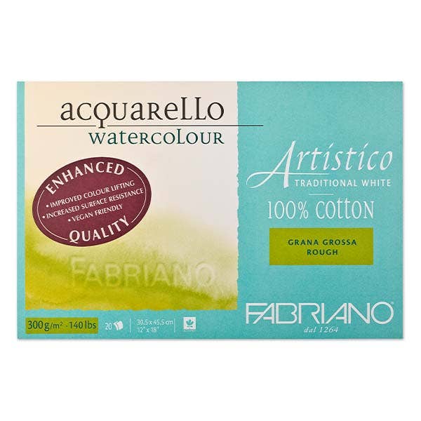 Fabriano Artistico Enhanced Watercolour Blocks