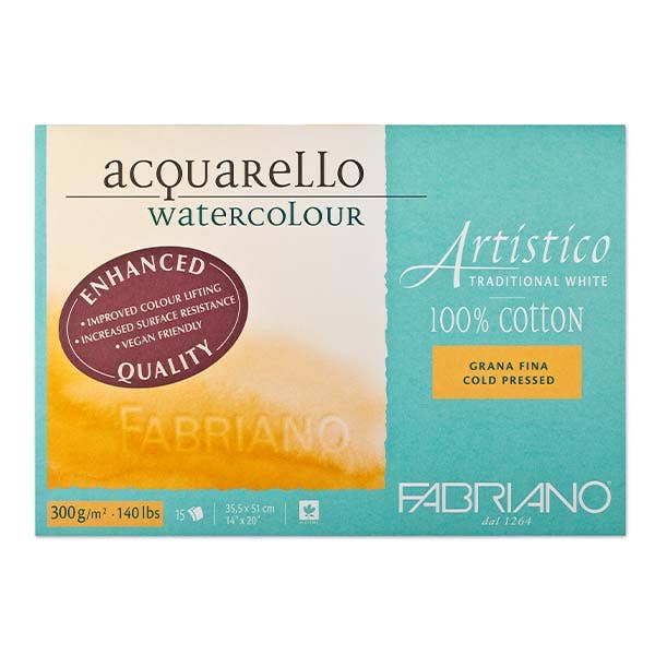 Fabriano Artistico Enhanced Watercolour Blocks