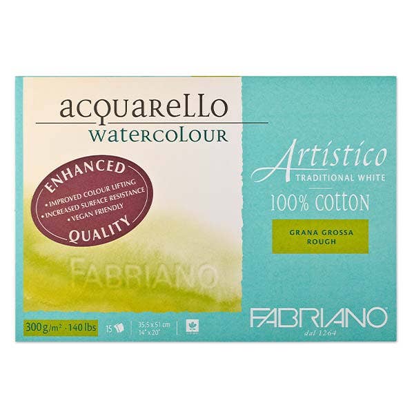Fabriano Artistico Enhanced Watercolour Blocks