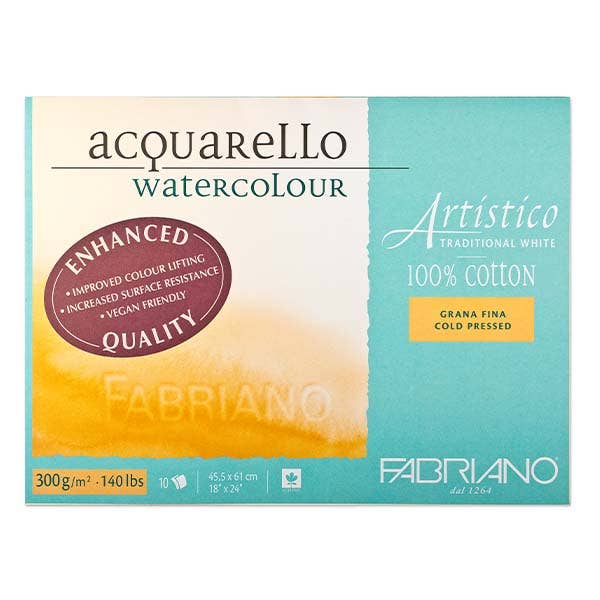 Fabriano Artistico Enhanced Watercolour Blocks