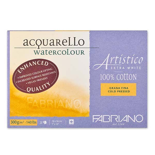 Fabriano Artistico Enhanced Watercolour Blocks