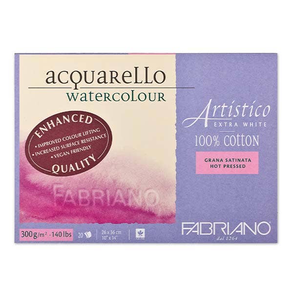 Fabriano Artistico Enhanced Watercolour Blocks