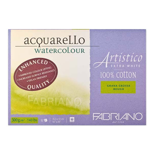 Fabriano Artistico Enhanced Watercolour Blocks