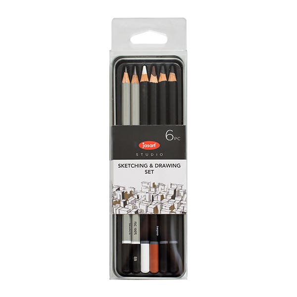 Jasart Studio Sketching and Drawing Set 6