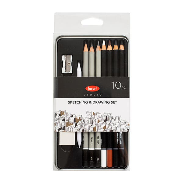 Jasart Studio Sketching and Drawing Set 10