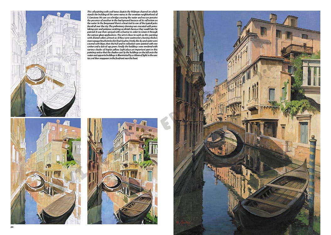 Leonardo Collection: 14 Venetian Scenes Book