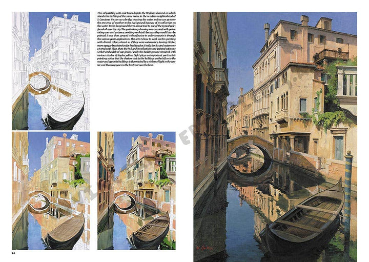 Leonardo Collection: 14 Venetian Scenes Book