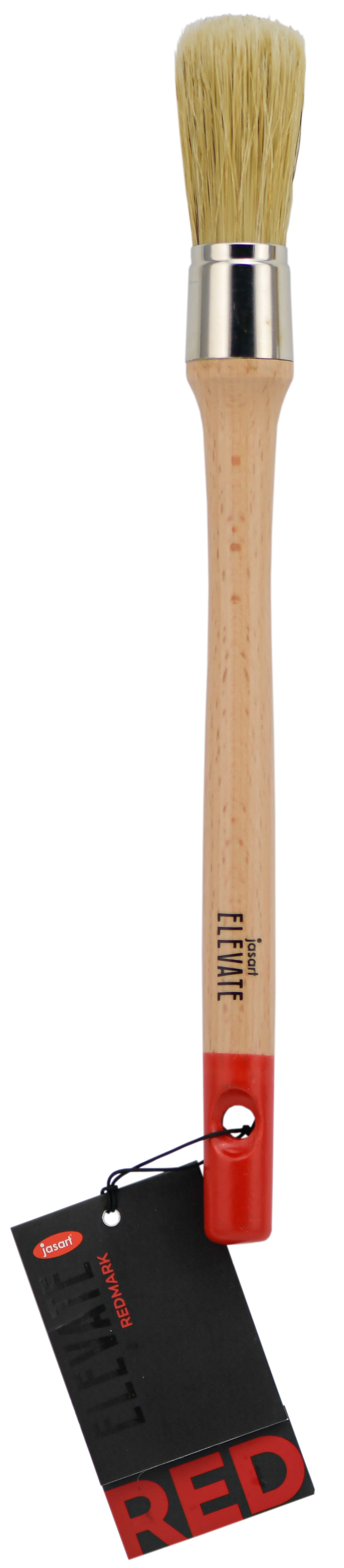 Jasart Elevate Redmark Round Brushes White