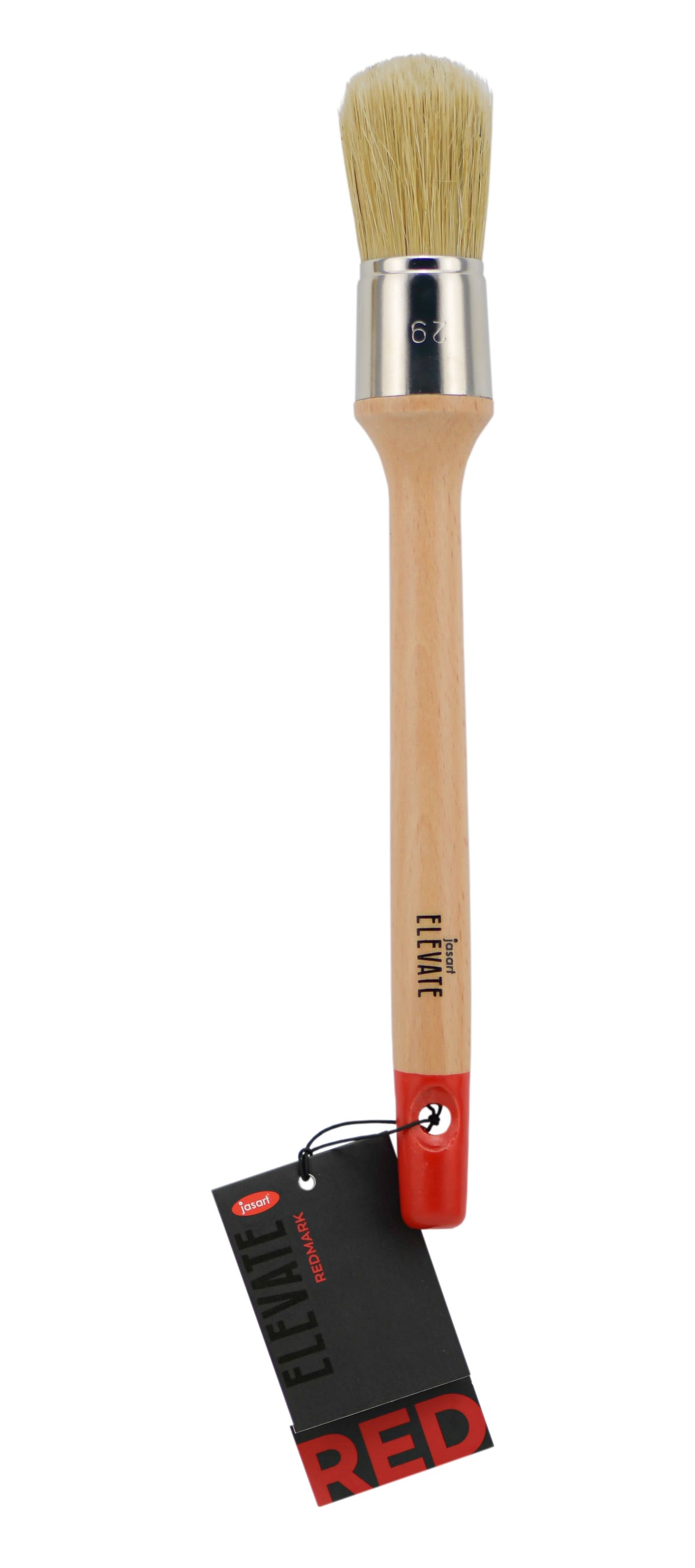 Jasart Elevate Redmark Round Brushes White