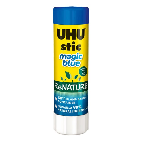 UHU ReNature Magic Blue Glue Stick