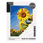 Reeves Artist Acrylic Paint by Numbers Sunflower