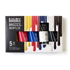 Liquitex Basics Acrylic Primary Paint Set 5