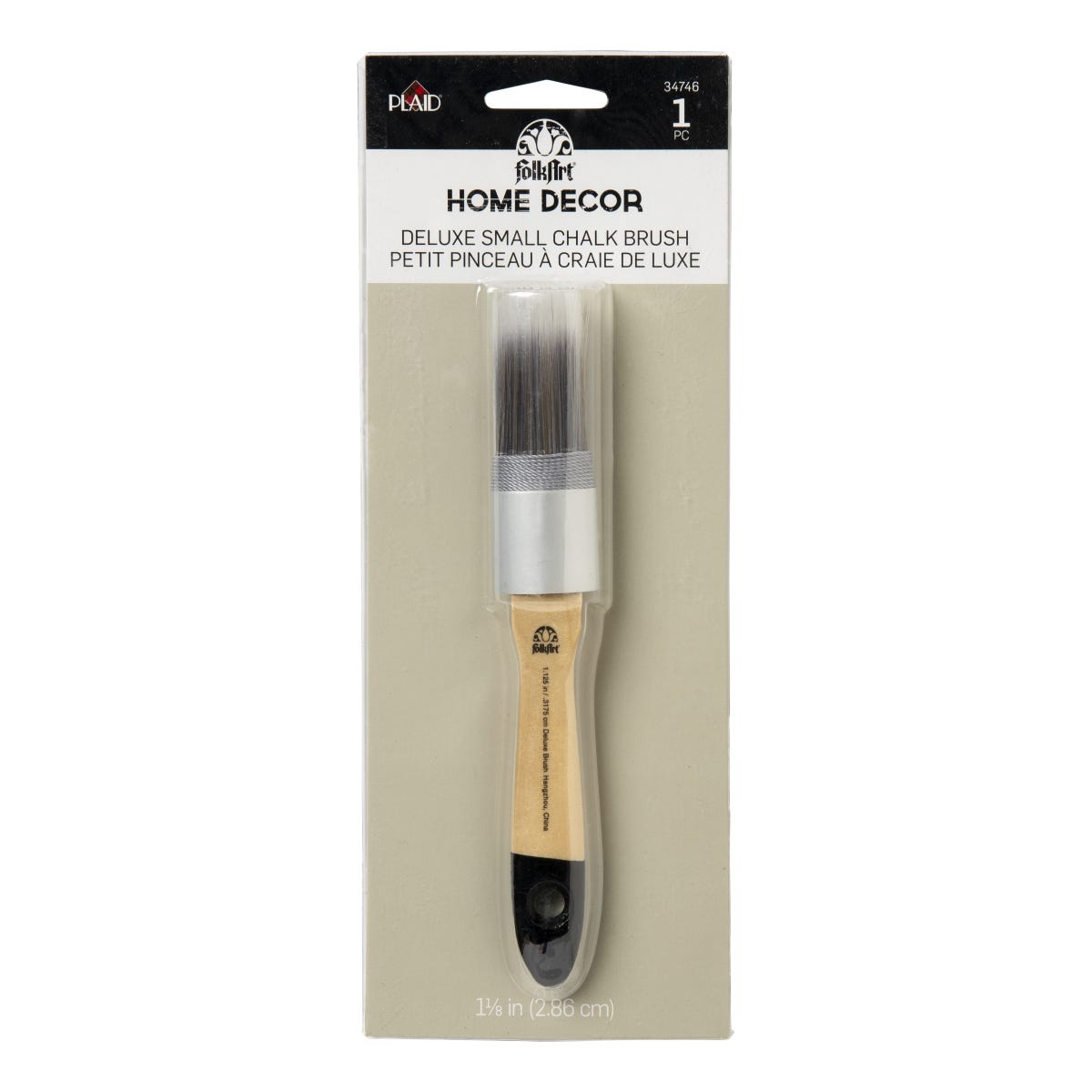 FolkArt Home Decor Deluxe Small Chalk Brush