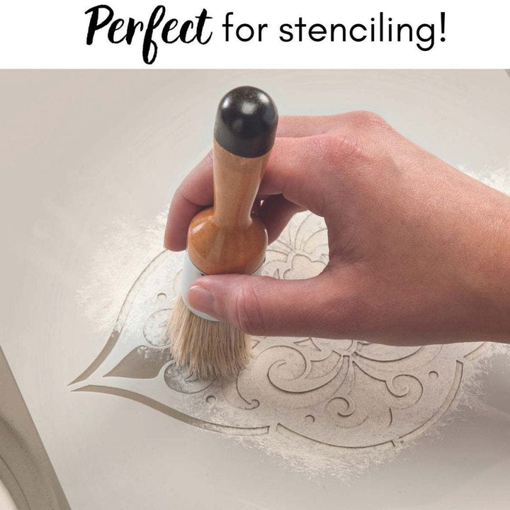 FolkArt Home Decor Small Paint And Wax Brush Set