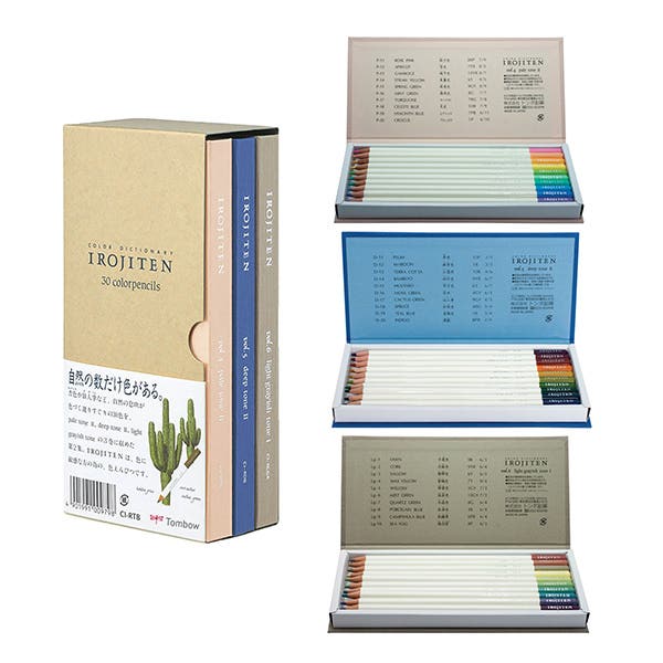 Tombow Irojiten Coloured Pencil Collection Sets
