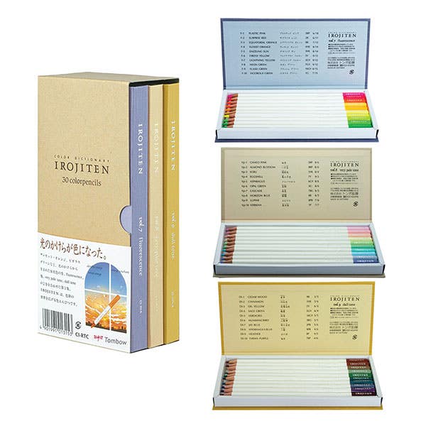 Tombow Irojiten Coloured Pencil Collection Sets