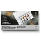 Winsor & Newton Cotman Half Pan Watercolour Metallic Pocket Set