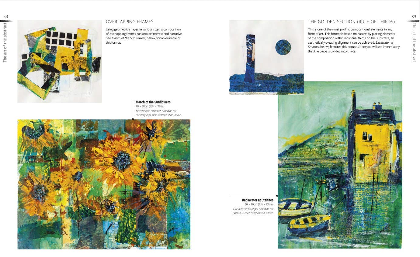 Innovative Artist Abstract and Mixed Media Book