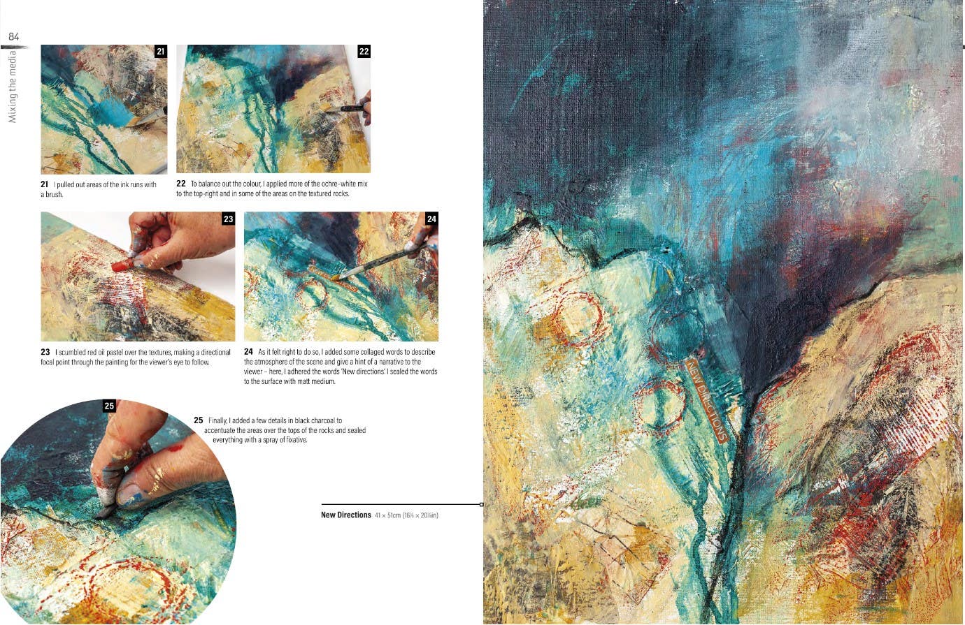 Innovative Artist Abstract and Mixed Media Book