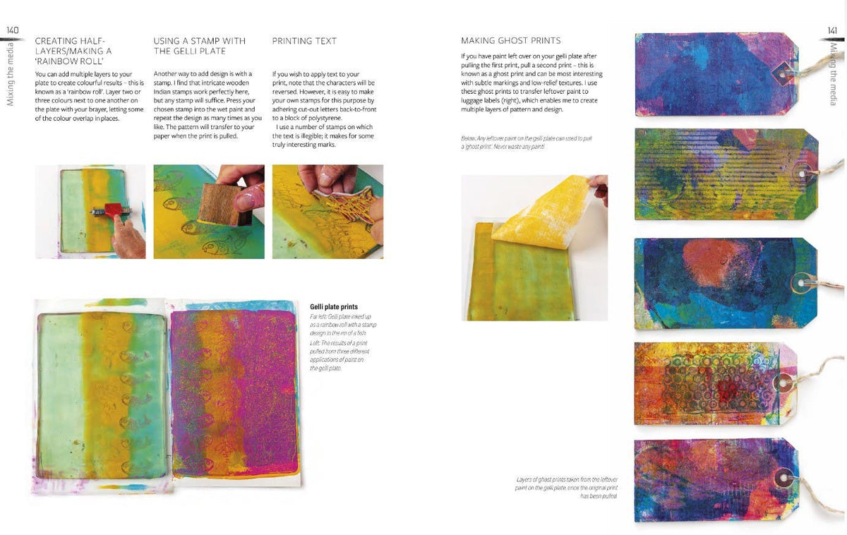 Innovative Artist Abstract and Mixed Media Book