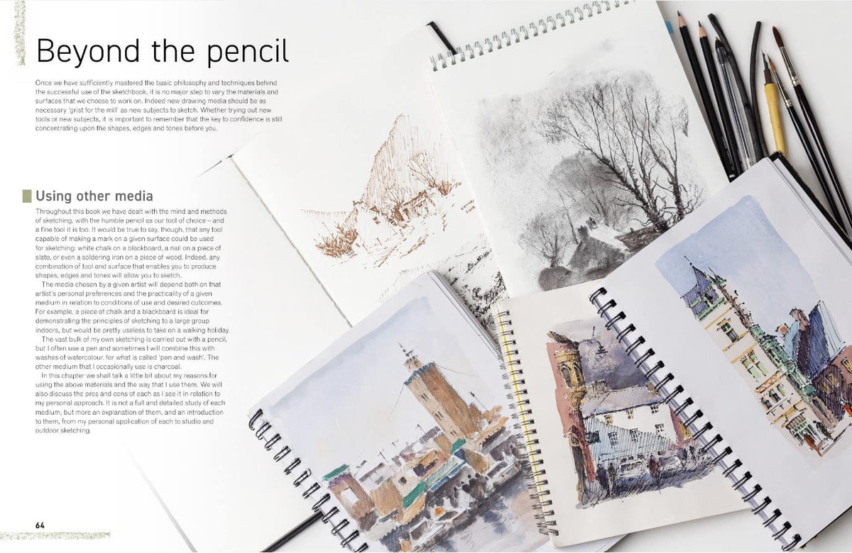 Sketching For The Absolute Beginner Book