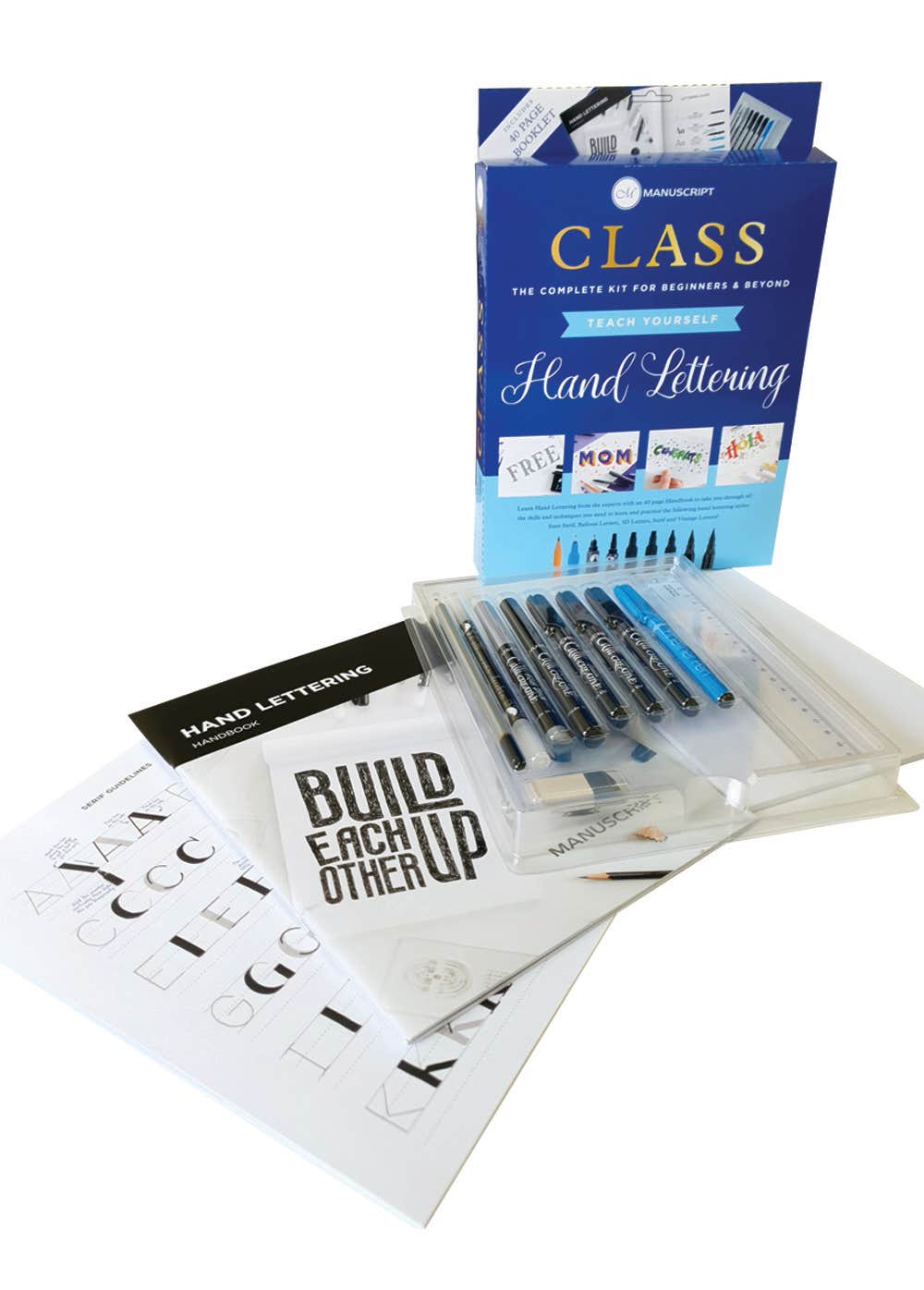 Manuscript Class Teach Yourself Lettering Kit
