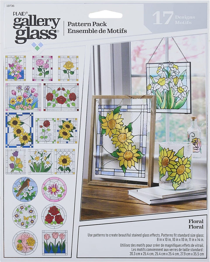 Plaid Gallery Glass Pattern Packs