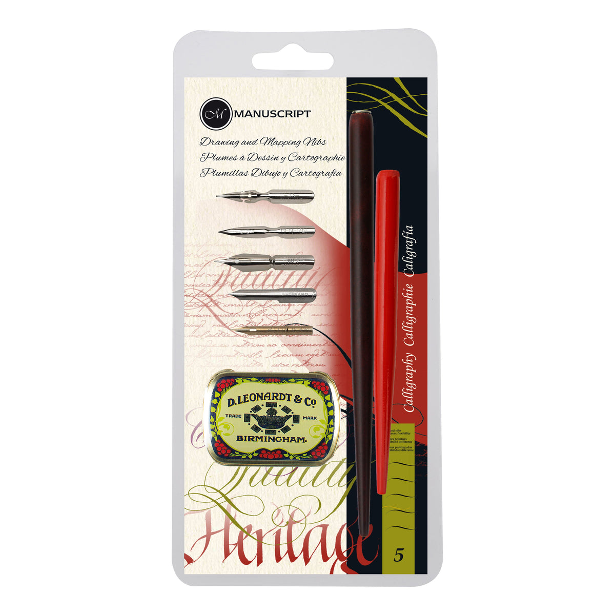 Manuscript Dip Pen Drawing and Mapping Set